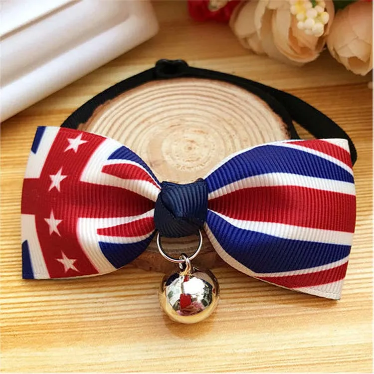 Adjustable Formal Pet Bowtie Collar Neck Tie for Dogs & Cats