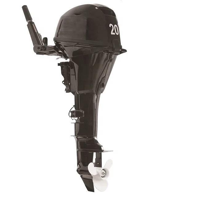 
20hp outboard motor boat engine four strokes manual start or electric start with two cylinders 