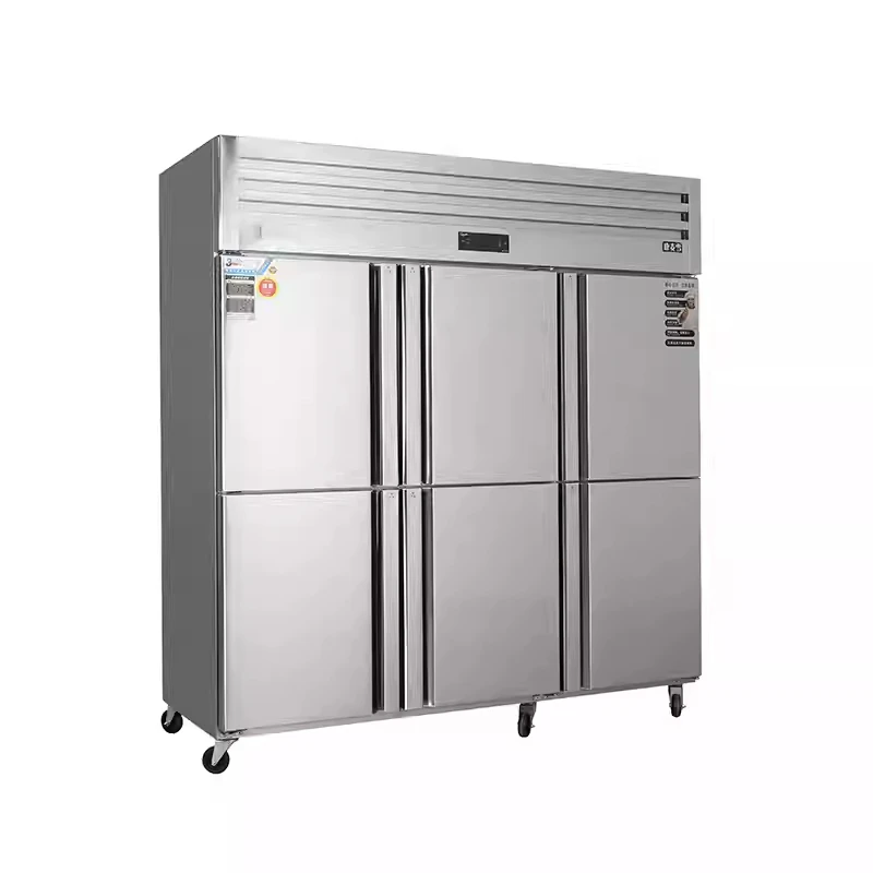 Customized New Brand Durable Materials Refrigeration Unit Catering Equipment Six Doors Mobile Refrigerated Freezer