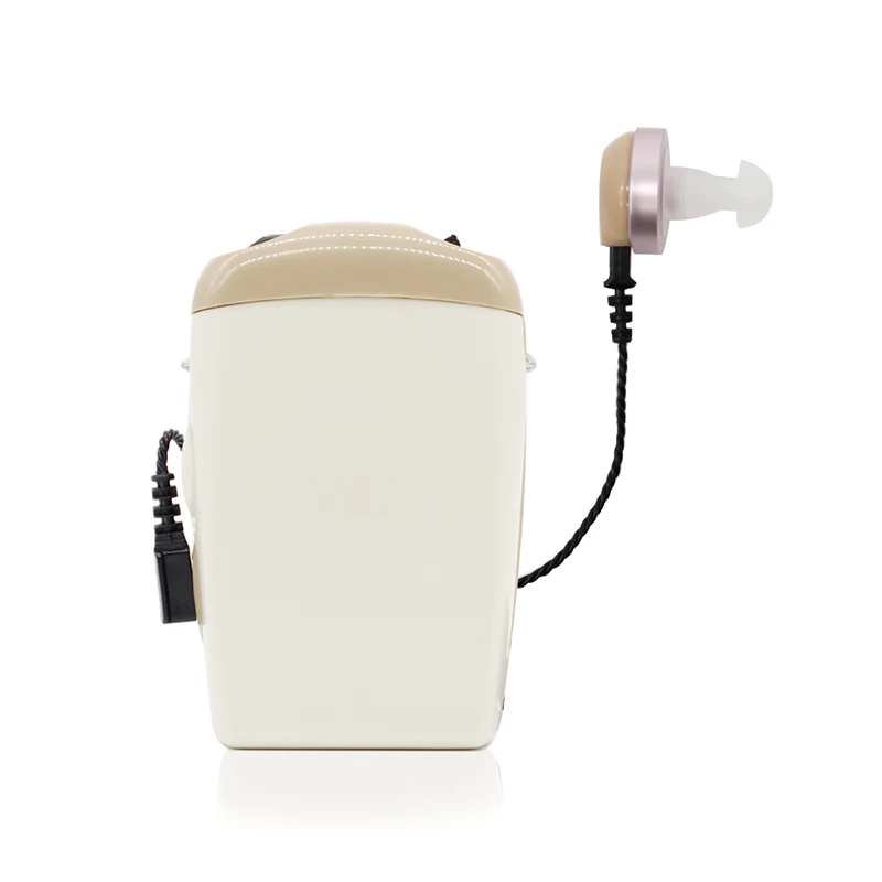 Super power pocket hearing aid amplifier with trimmer good as signia hearing aid