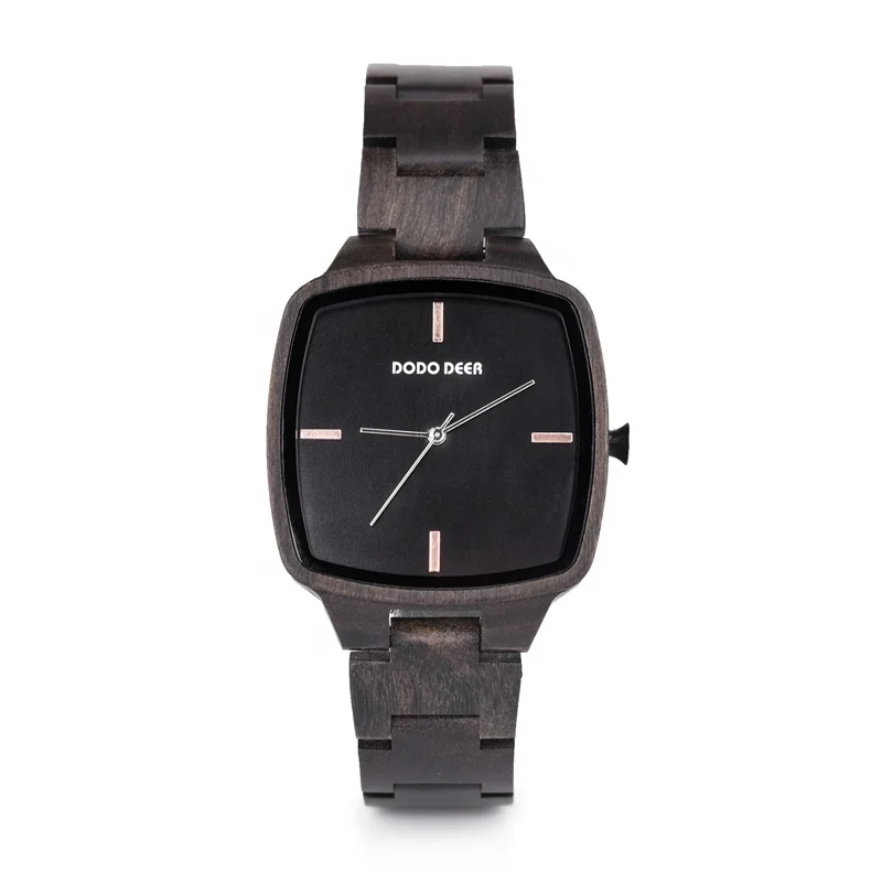 DODO DEER unisex wooden watch OEM brand creative design minimalist watch customization