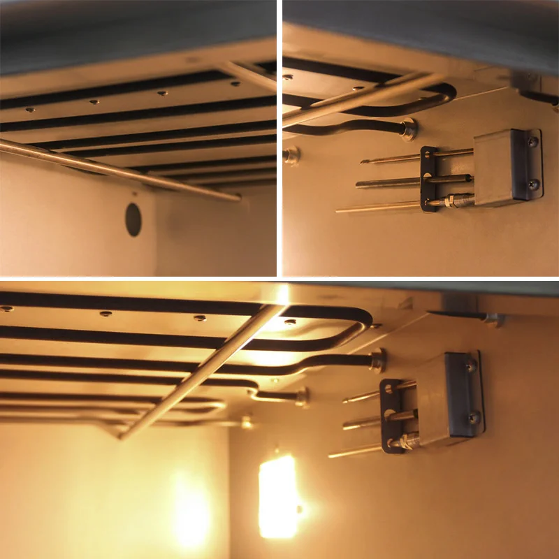 Four Plates Of 10 Inch Pizza Luxury Stone Inside Single Deck Pizza Oven Electric Baking Oven