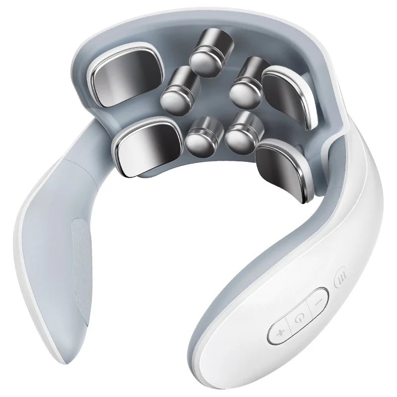 portable wireless U-shaped Fatigue Relaxation for Pain relief ems Pulse Kneading shoulder and Neck massager for home and Office