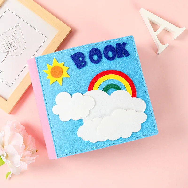 Лидер продаж войлочная книга для раннего развития обучающие