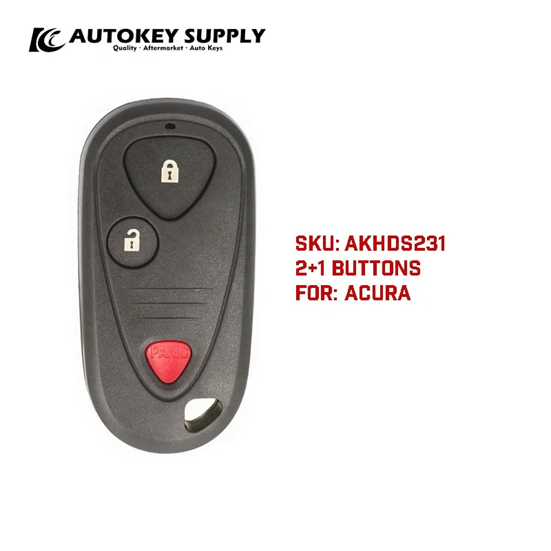 
Acura 2+1 buttons key fob shell 