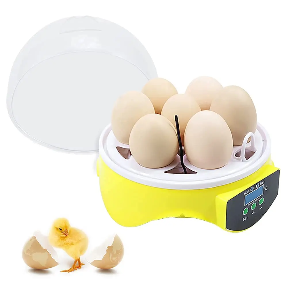 Mini Automatic Egg Hatchery Machine 7 Hatching Eggs Incubators for Chicken Duck Pigeon Quail Egg Incubator for sale (1600489947837)