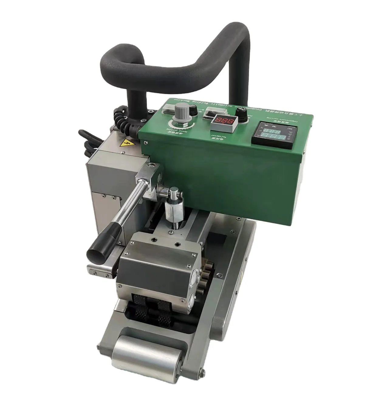 HDPE plastic heating machine for welding electric handheld geomembrane welding machine