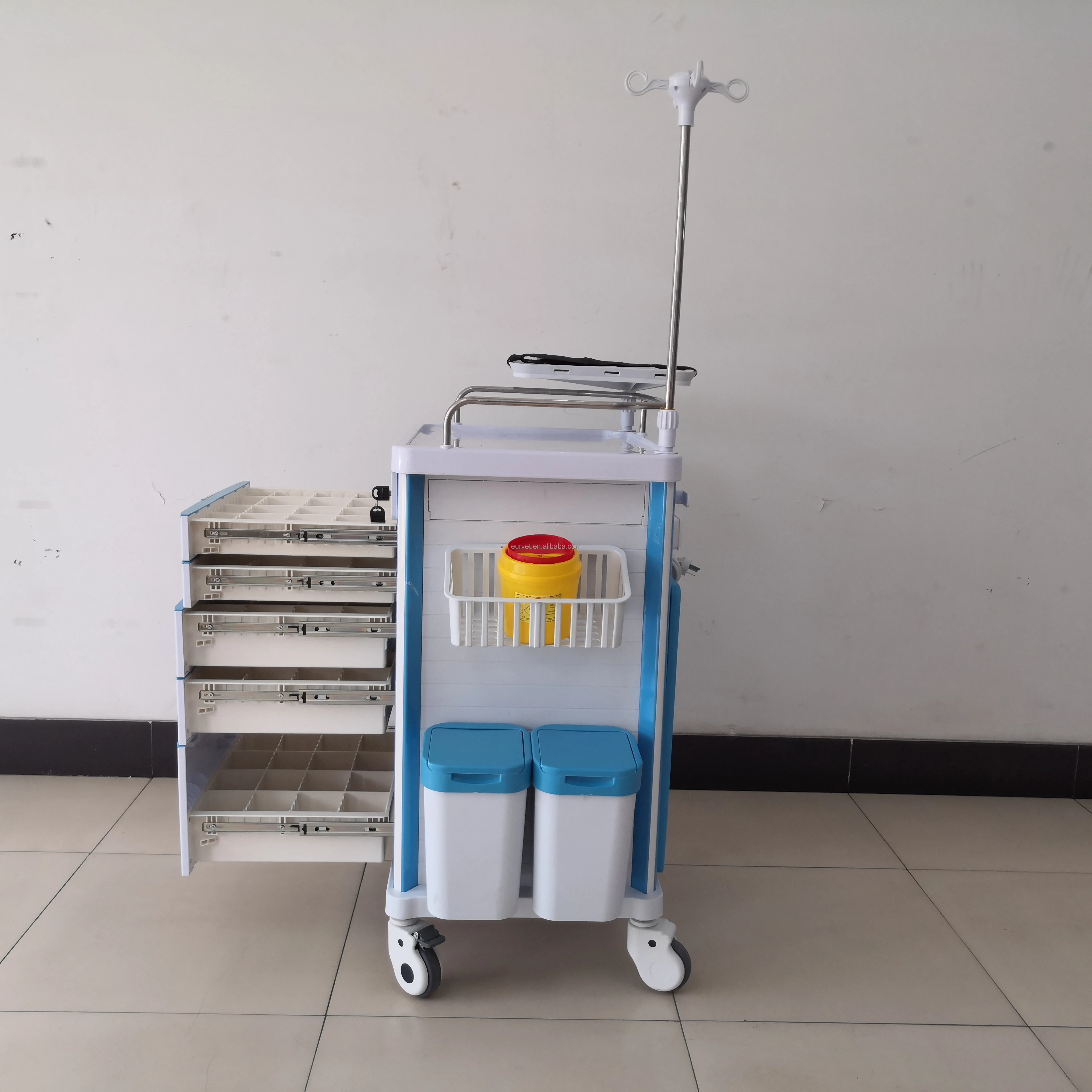 EUR VET Discount Emergency Medical Equipment Emergency Ambulance Functional Workstation Treatment Hospital Anesthesia Cart