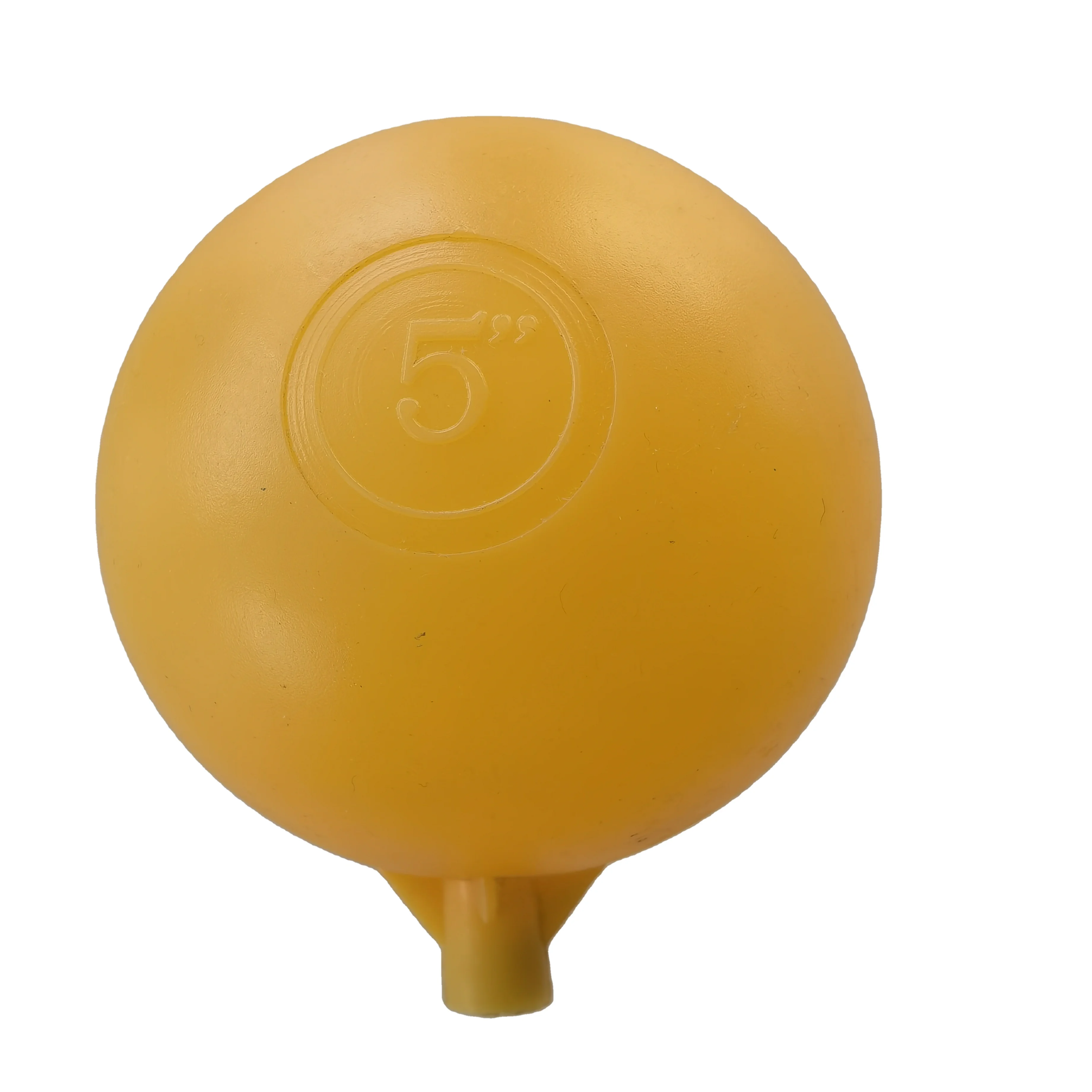 orange plastic float floating ball for water tank 5 6 inch