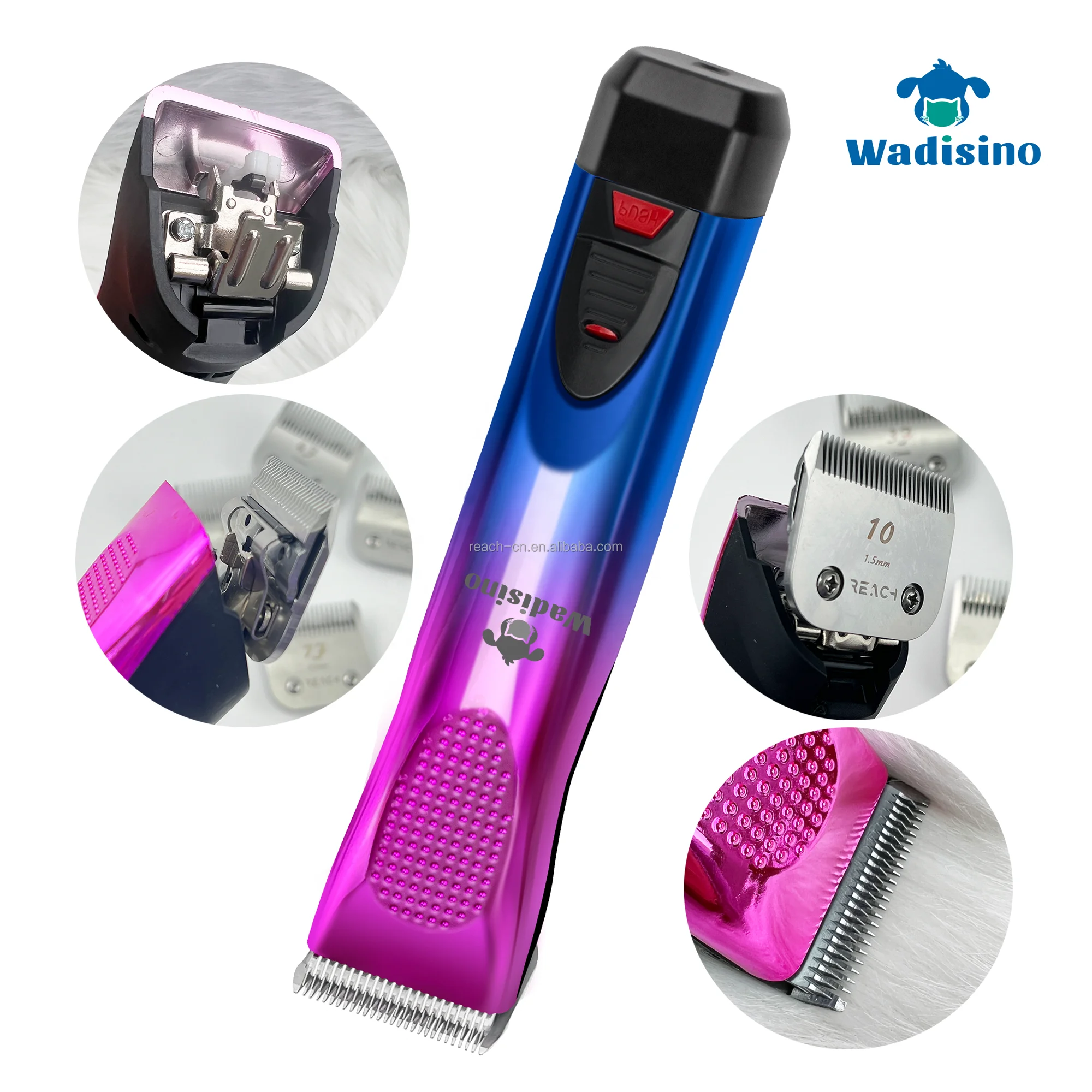rechargeable cordless rechargeable 2-Speed hair Animal Dog Grooming cordless hair clipper