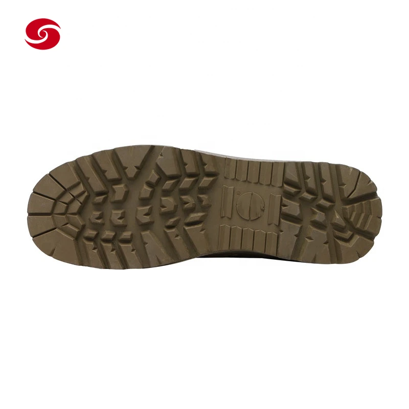 Коричневые уличные военные армейские полицейские тактические ботильоны для