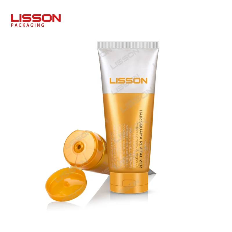 Cosmetic Round Shape ABL Empty Facial Cleanser Tube Hand Cream Face Wash Lotion Plastic Tube Packaging with Acrylic Cap