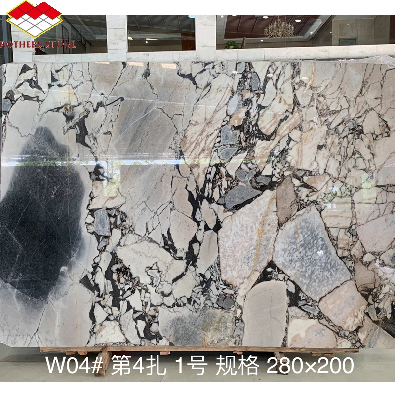 China White Marble with Blue Vein Nature Stone Chinese Calacatta White Marble Slab Stone
