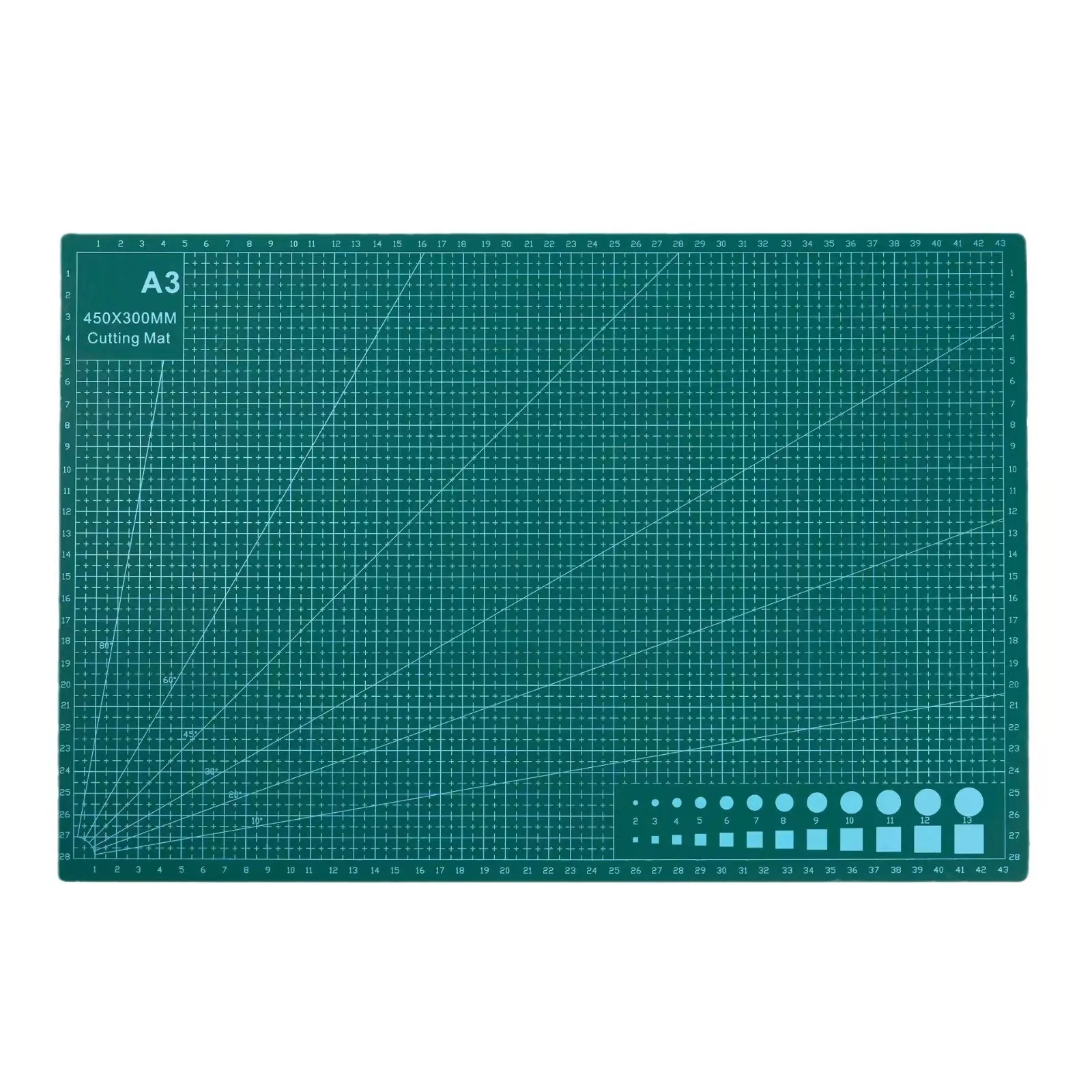 A3 Polyvinyl chloride Foldable Cutting Mat PVC Sticky Lettering Machine Backing Plate Vinyl Desktop Manual Pad