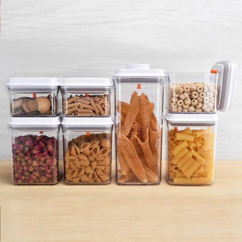 Popular Storage Cans Milk Powder Keeping Containerized Dry Food Keeping Display Kitchen Pasta Coffee Bean Flour
