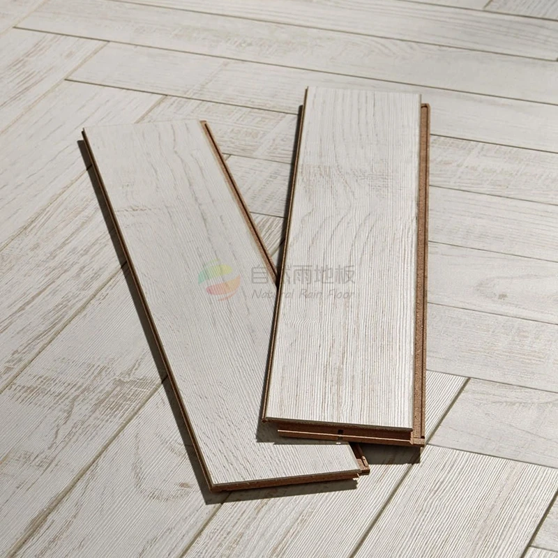 Manufacturers Turkey Old Design 15Mm White Gray Look Flooring Herringbone Parquet Laminate Floor