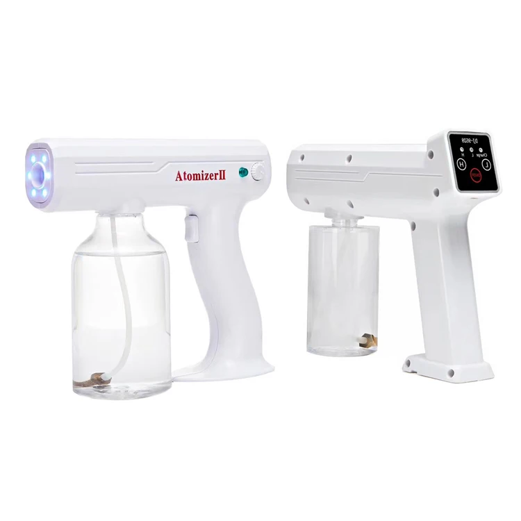 
DJ-9528 DJ-9526 Wireless Alcohol Spray Atomizer Nano Sanitizer Cold Fogger Machine Sanitizing Sprayer Fogging Gun 