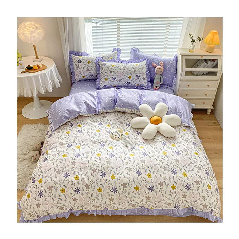 Best Price And Luxury Bedding Set King Size Luxury White Duvet Cover Set  Bedsheets Sets