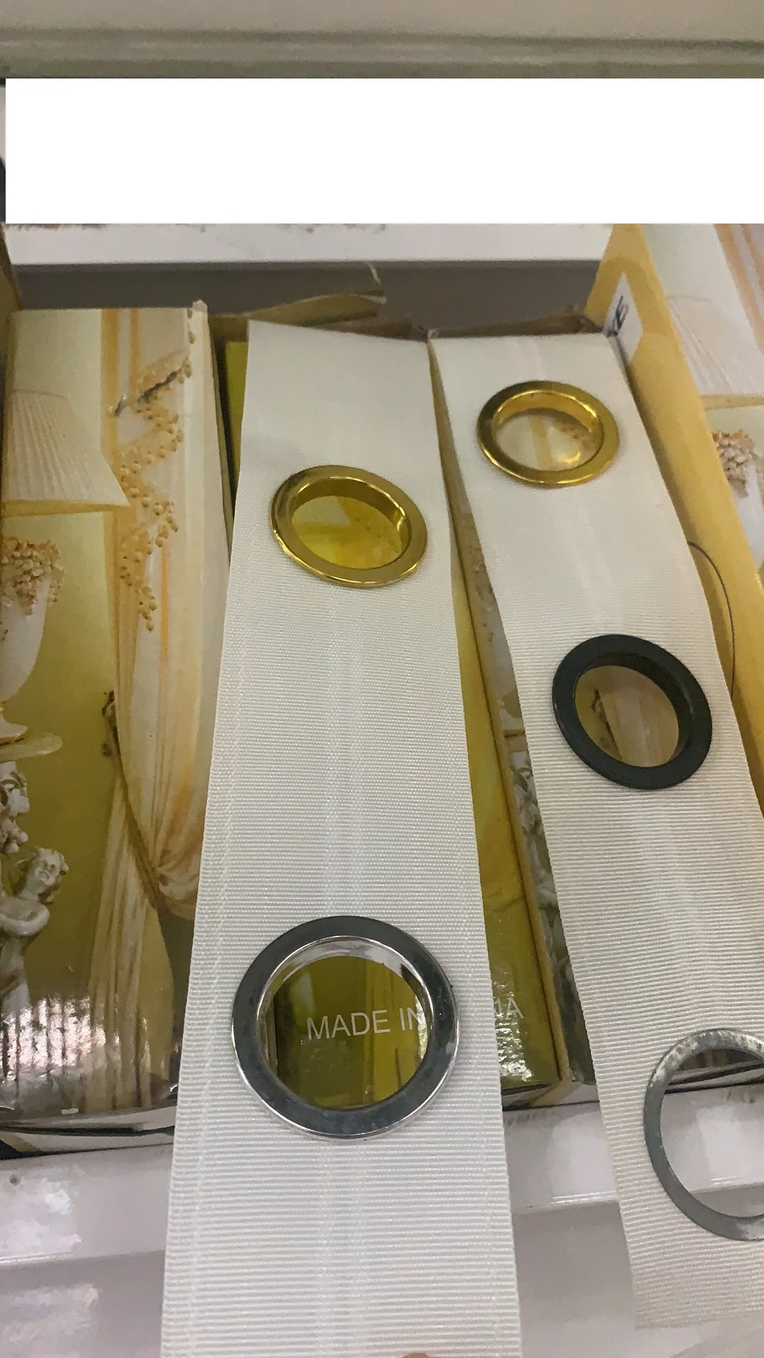 7.5 cm width curtain tape with plastic rings 8 holes or 5 holes per meter curtain tape accessories