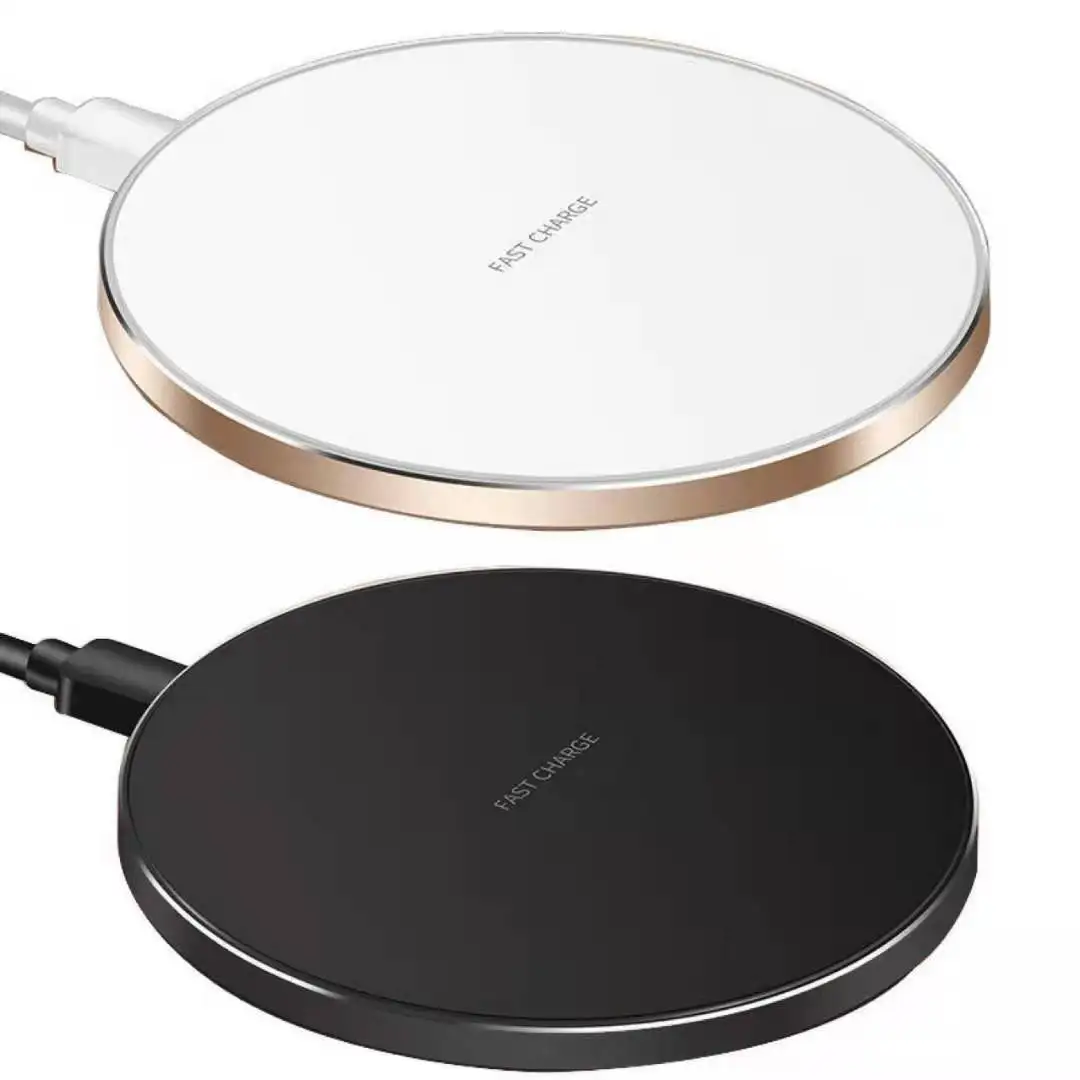 The new GY68 disc wireless charger 15W fast charge is suitable for Apple 12 Huawei mobile phone wireless charging matte