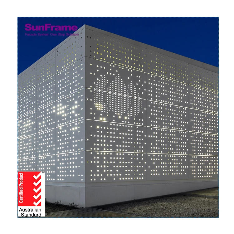 decorative walls systems laser cut aluminum double skin facades garden fence panels