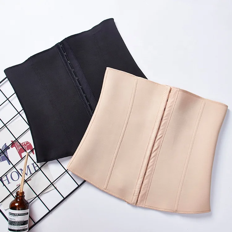 
Slimming Body Waist Shaper Training Tummy Cincher 4 steel bones fajas reductoras Colombian Girdle Corset Shapewear 