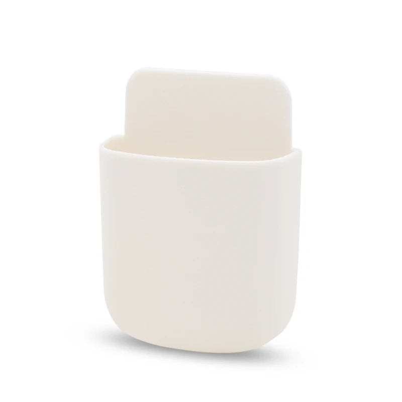 Wall Mounted Storage Box Remote Control Storage Organizer Case For Air Conditioner TV Mobile Phone Holder Stand Rack