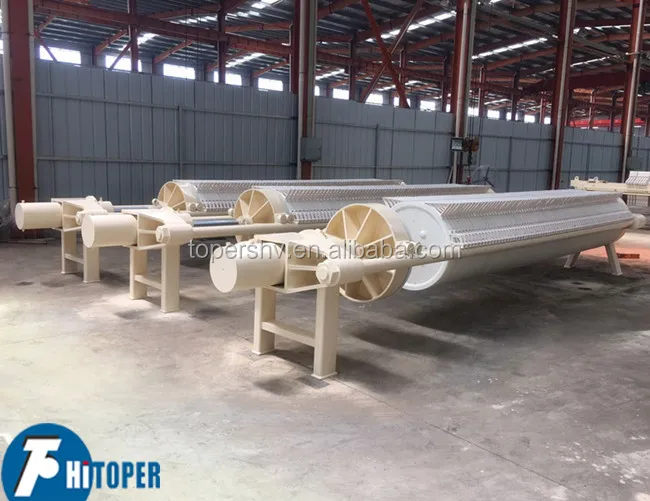 Clay sludge filters, round plate filter press for clay/ceramic sludge dewatering