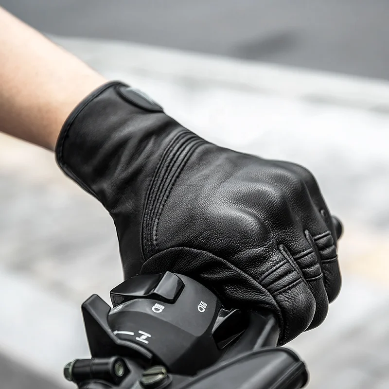 MOTOWOLF Wholesale Breathable Motor Full Fingers Motorcycle Gloves Leather Summer Low Price For Sale