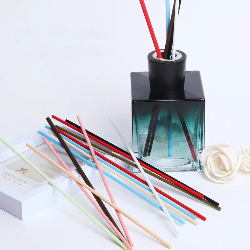 High Quality Fiber Polyester Synthetic Diffuser Sticks 3mm 4mm 5mm 6mm Popular Size Essential Oil Reed Sticks