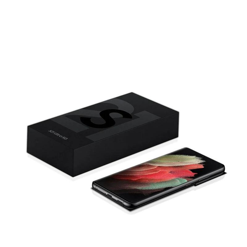 Совершенно новый смартфон Samsung S21 Ultra 5G 6 8 дюйма Android 11 глобальная версия 16 ГБ + 512 оригинальные разблокированные мобильные