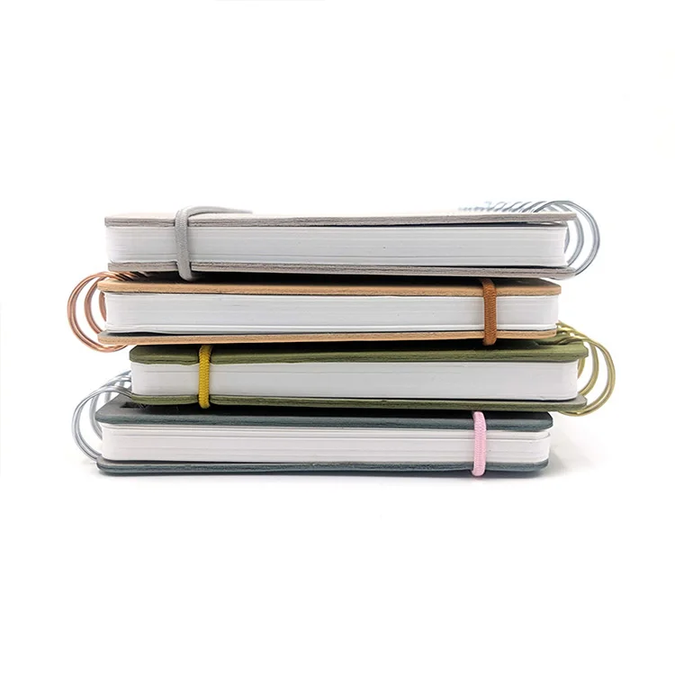 Милый дневник журнал на заказ планировщик печать переработка крафт-бумаги карманный блокнот со спиральным переплетом с эластичной лентой