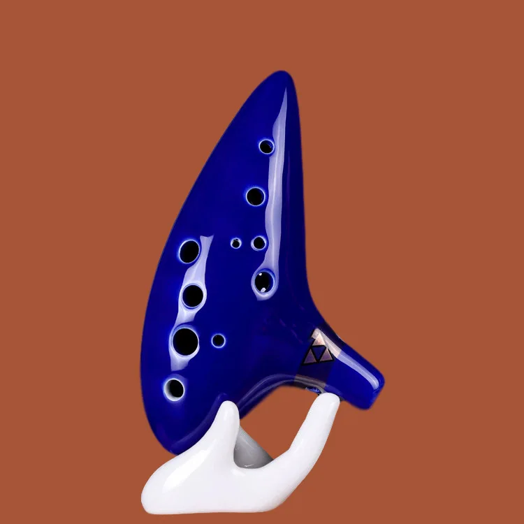 12Hole Forest Whisper Ocarina Classic Straw fire Masterpiece Collectible Alto C Ceramic Ocarina Music Instrument Gift Idea flute