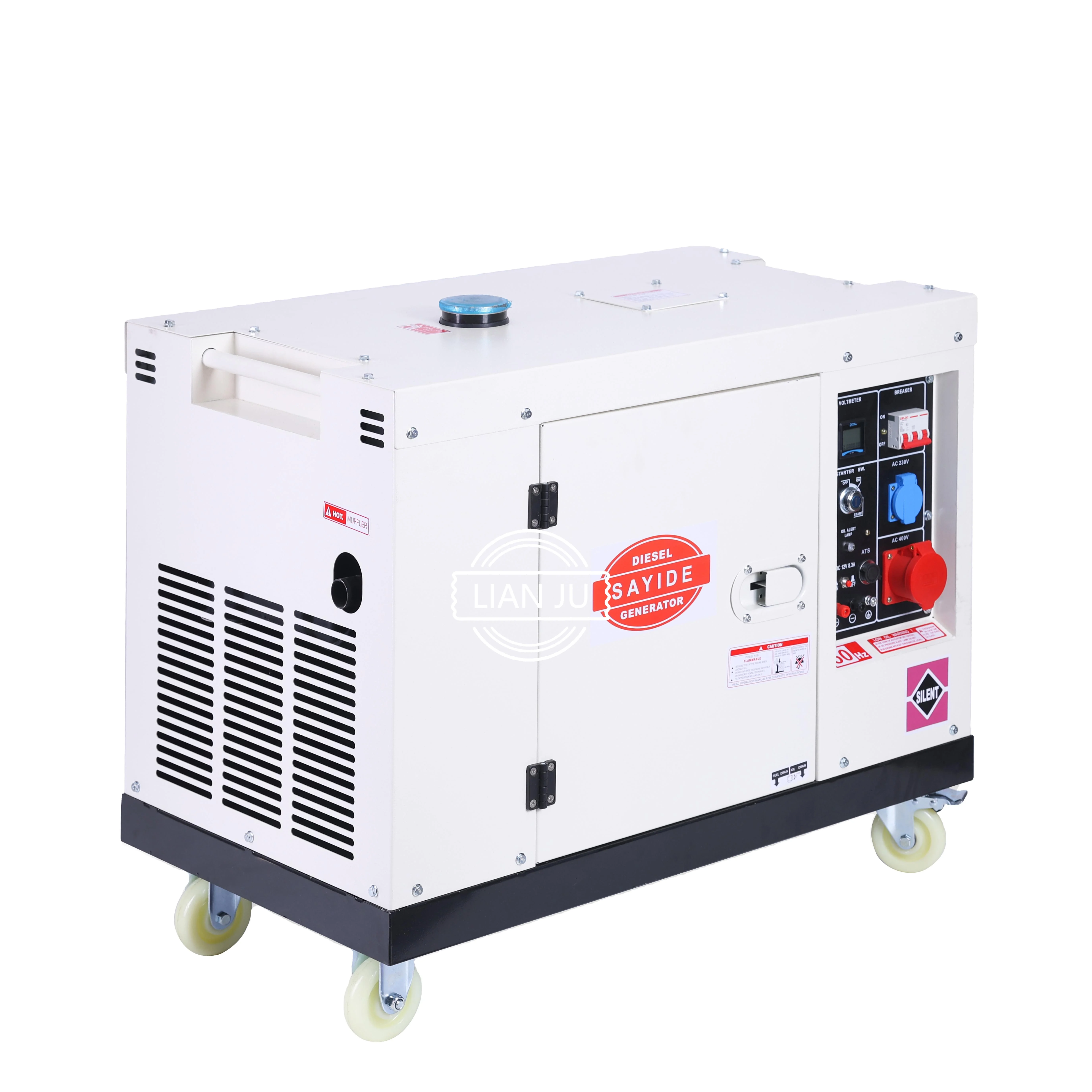 ZZ LIAN JU 3kva 5kva 8kva 10kva diesel generator diesel 10kva factory direct sale 10kva silent diesel generator 5kw