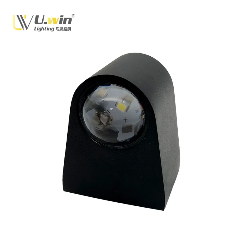 Tiny Decoration Up and Down 1W Waterproof Wall Lamp for Outdoor Indoor