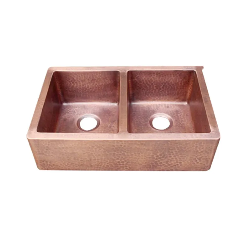 factory unique red Kitchen Copper Sinks