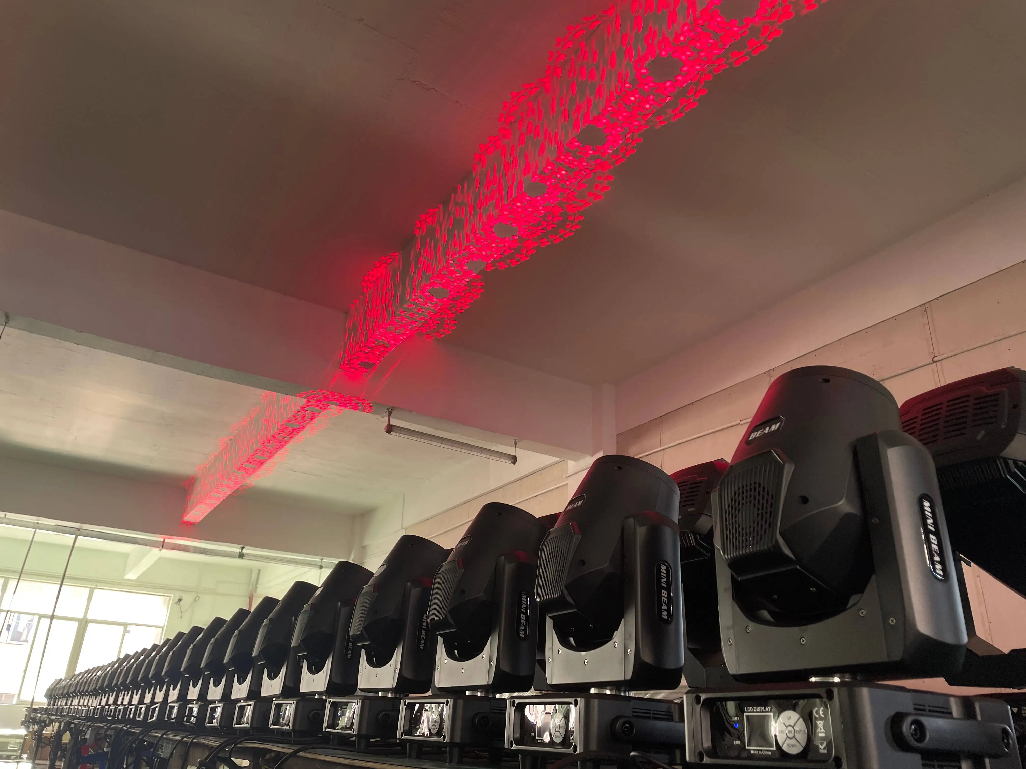 Mini 230W RGBW Moving Head Light DMX Control light for KTV Stage Hotel Use