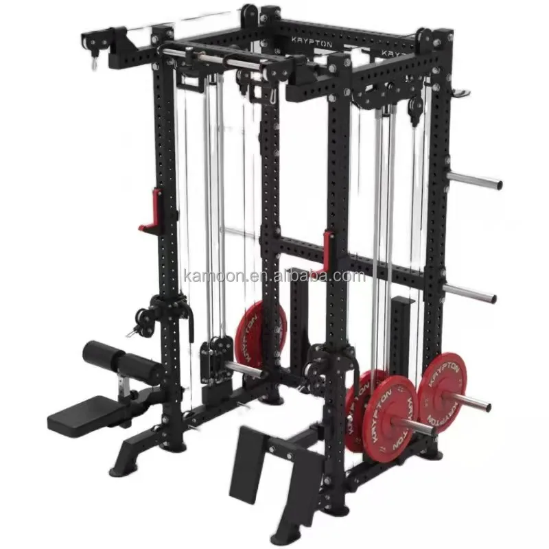 Professional Multi Functional  Gym Equipment Exercise Multiple functional Smith Machine