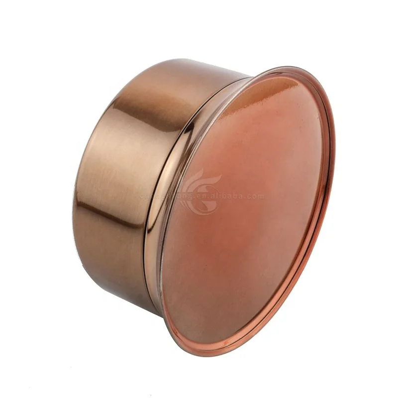 Built-in frozen liquid Copper Stainless Steel Frozen Freezing Base Chilling Wine Bottles Ice Bucket