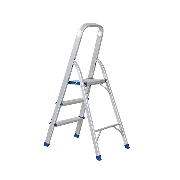 Folding Steel Step Ladder Aluminium Household Ladders Ladder Stools for sale