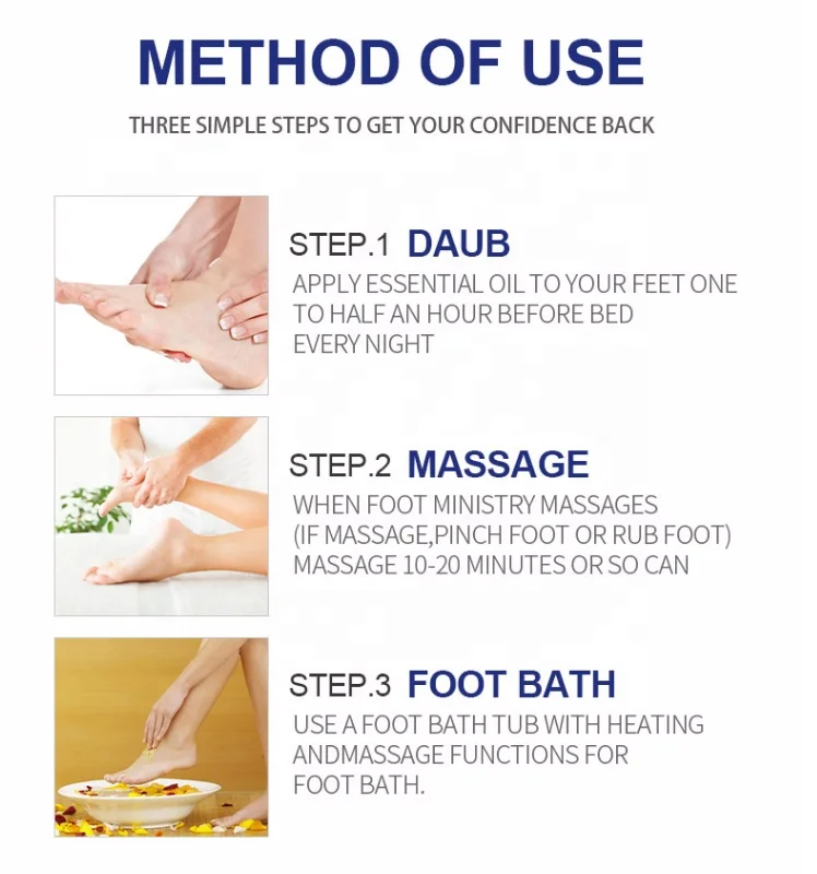 Wholesale 10ml Promote Bone Growth Oil Natural Height Increase Safe Effective Foot Health Plant Extract Foot High Essential Oil