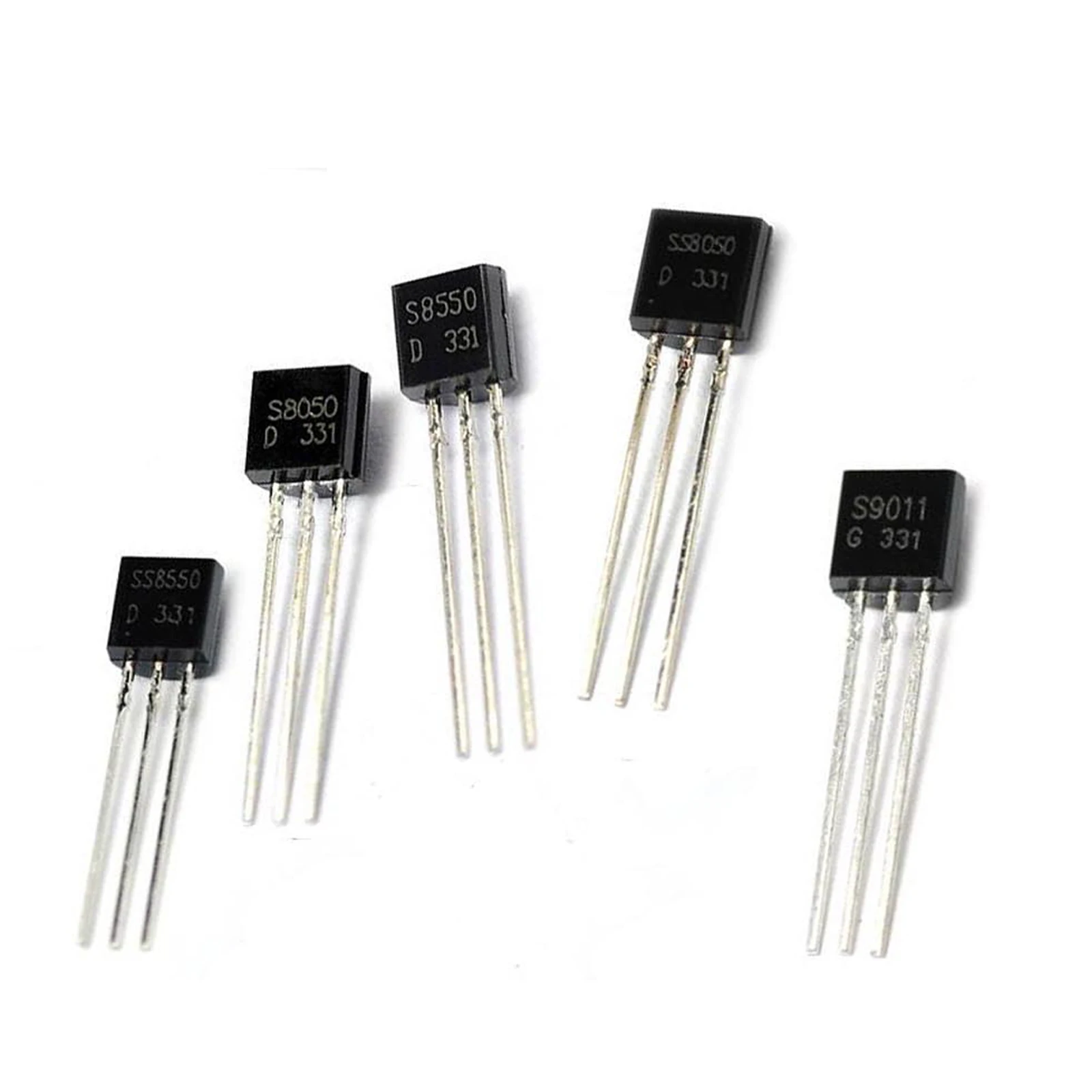 Triode Transistor 8050S 8050SS 8550S 8550SS Package TO-92 Reverse Commonly Used Low Power Full Series