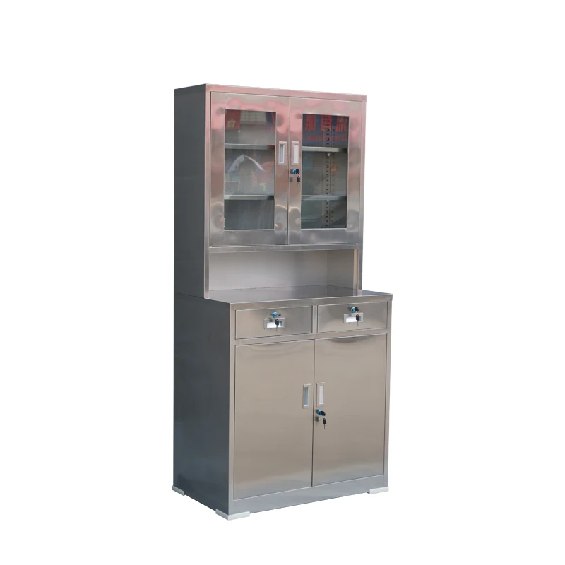 Rust-Resistant Stainless Steel Cabinets Specifically Designed for Sterile Environments in Hospitals and Medical Facilities