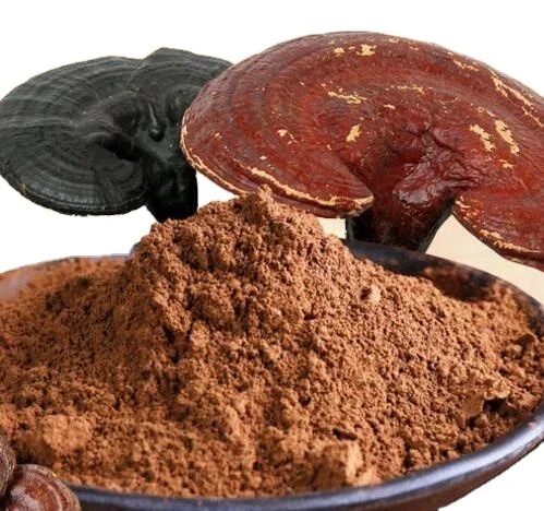 Высокочистый органический порошковый экстракт грибов рейши 10%-50%, полисахариды, гуанодерма люцидиум, гриб линджи