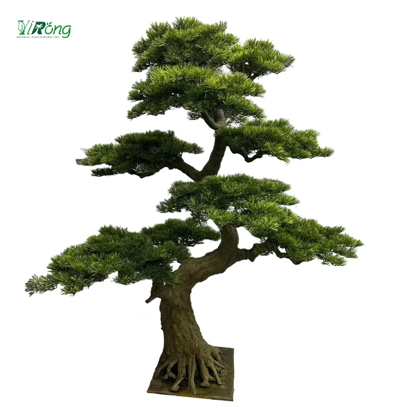 lager size artificial Pine Tree artificial outdoor trees plastic artificial plants For Garden And Landscaping Decoration