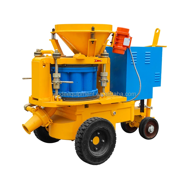 electric Concrete Spray Machine For Dry Mix Guniting For Construction