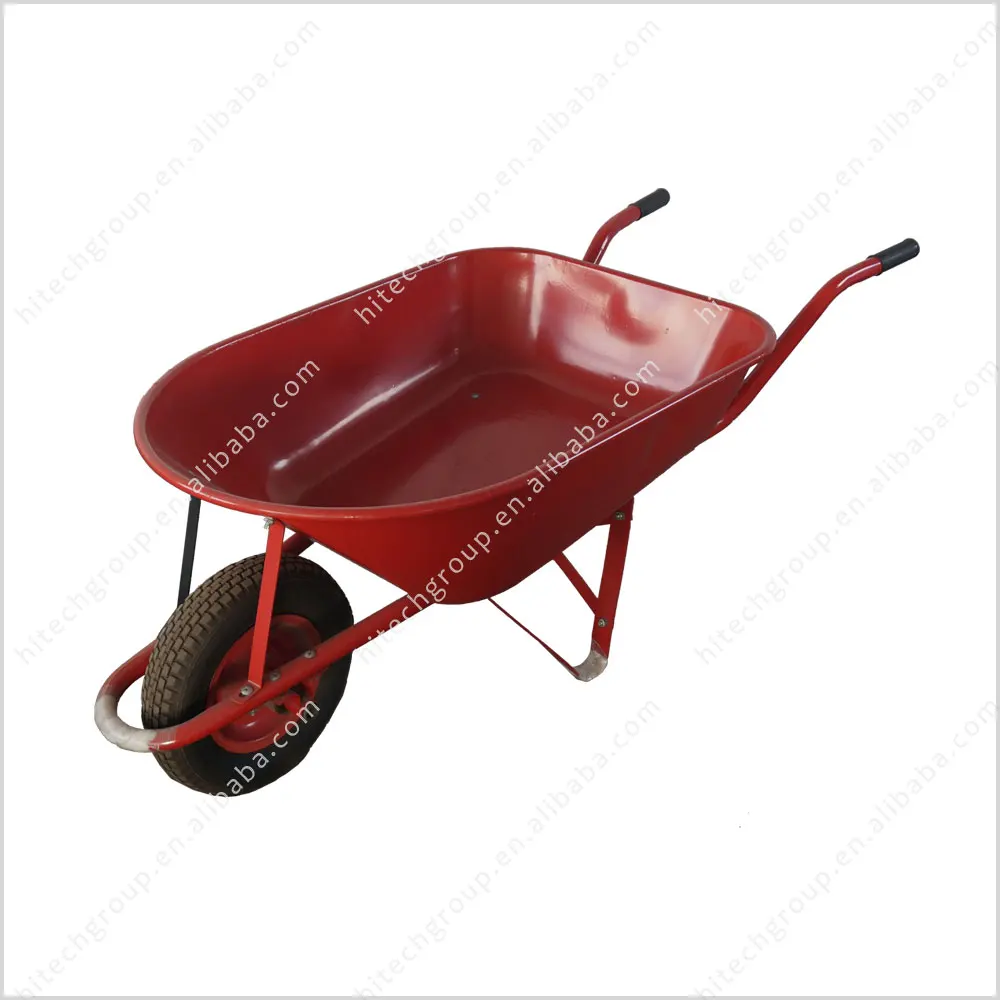 WB1206 Heavy Duty Concrete Metal Japanese Model Wheelbarrow for Sale