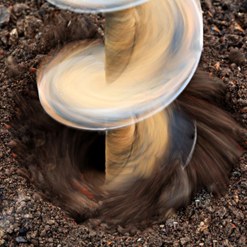 
LUTOOL Hand Propelled power electric Earth Auger Tank Engine tool machine 