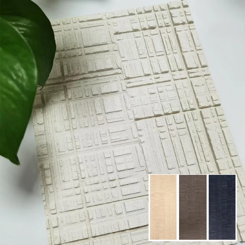 Custom Color Natural Wood Texture Decoration Wall Tiles Interior Exterior Flexible MCM Soft Sawing Wood Wall Panel Board