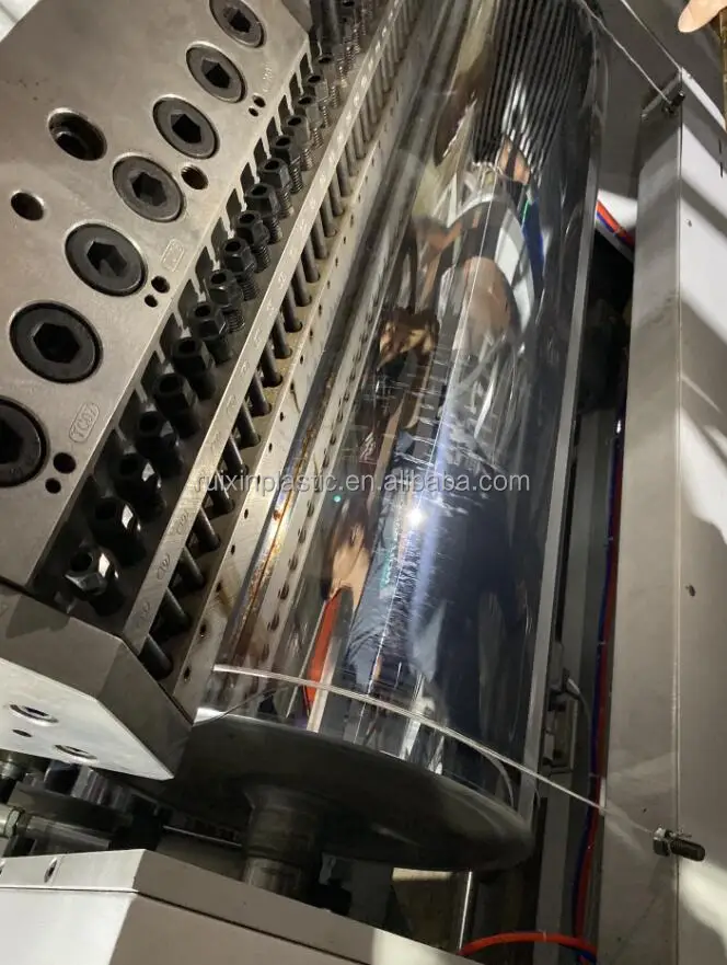 2022 Good price two screw stretch film wrapping film making machine for pallet package